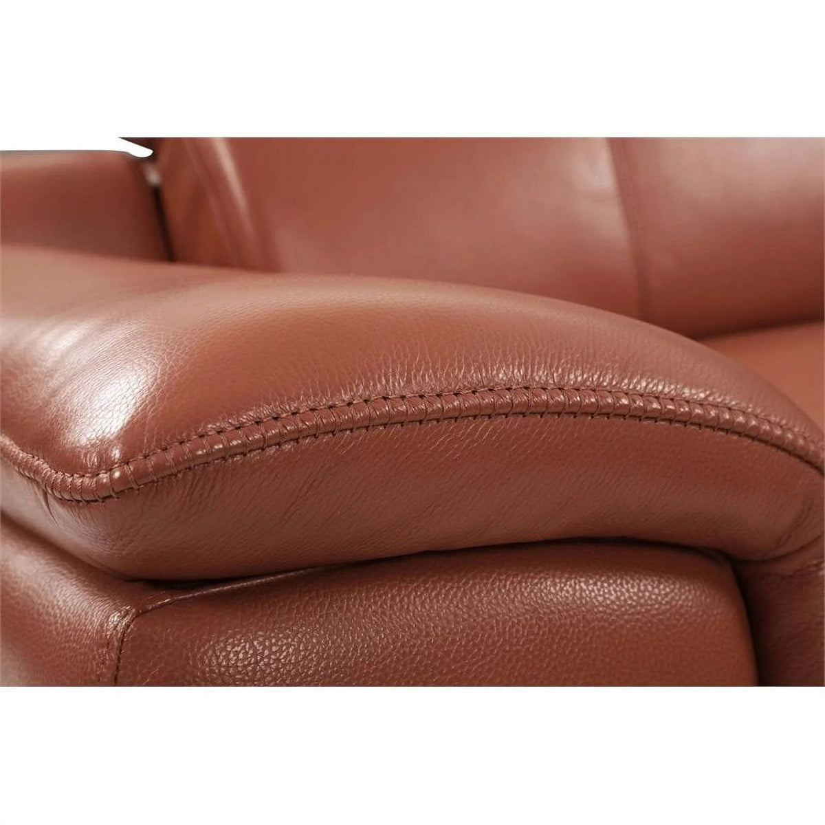 Genuine Italian Leather Power Reclining Sofa C15911
