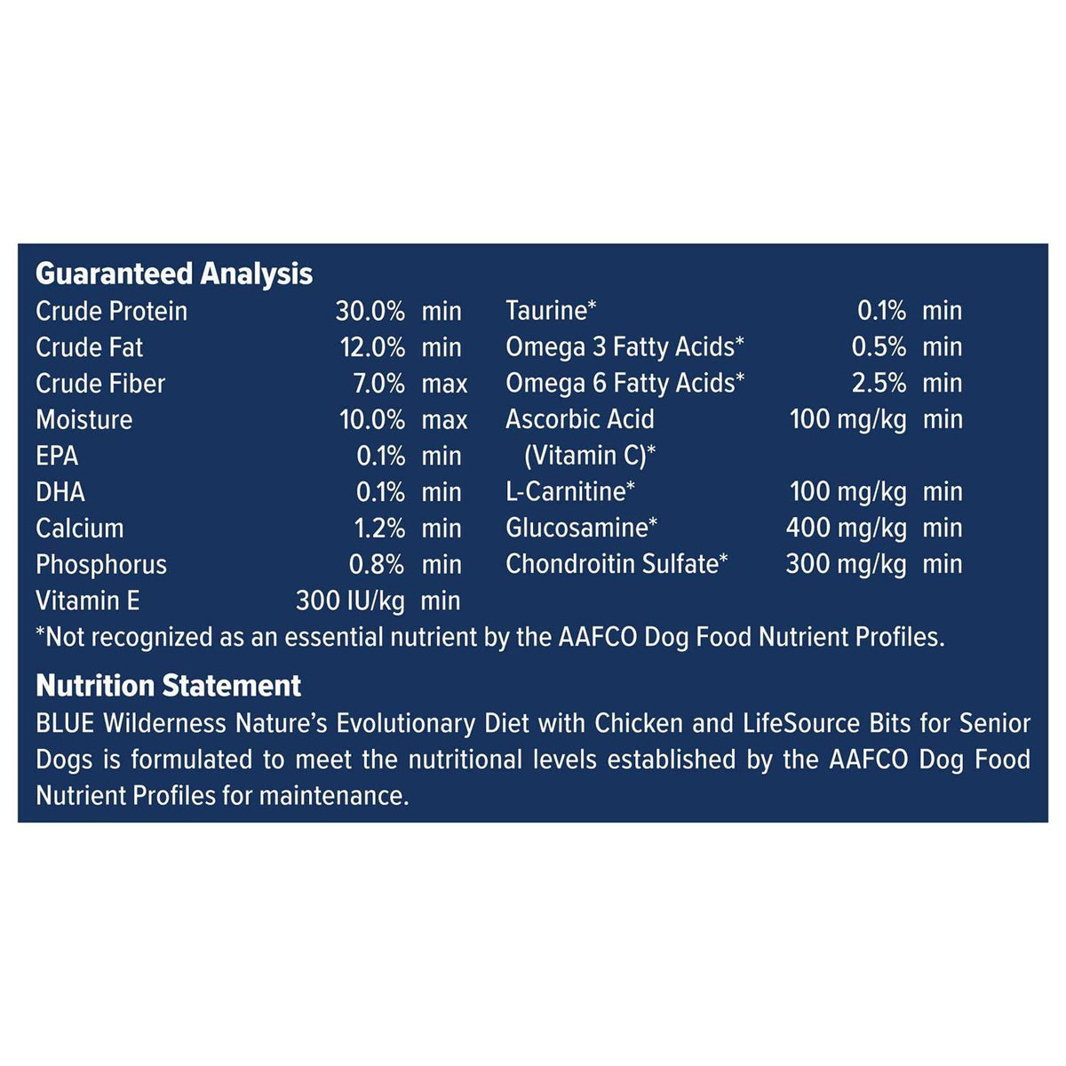 Chicken Senior Dry Dog Food N305797