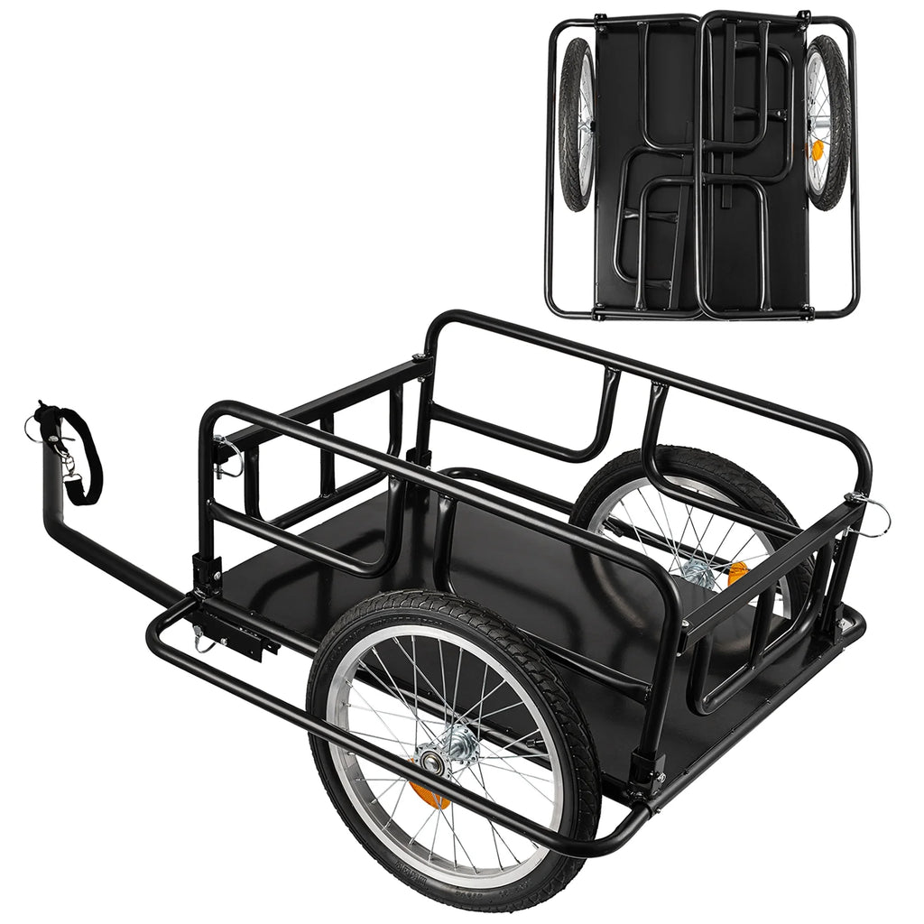 Foldable Bike Cargo Trailer with 16'' Wheels F277709