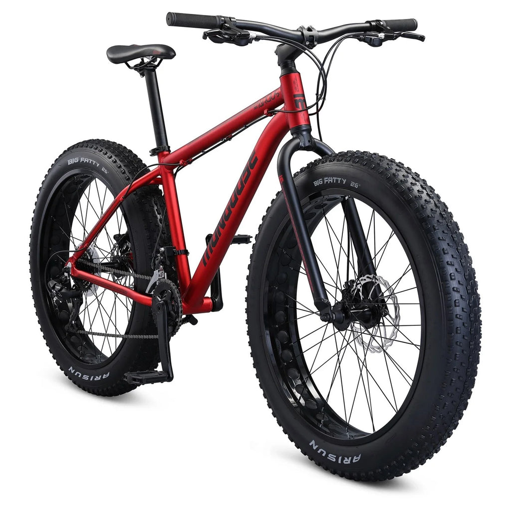 Red 26-Inch 16 Speeds Fat Tire Mountain Bike G61350