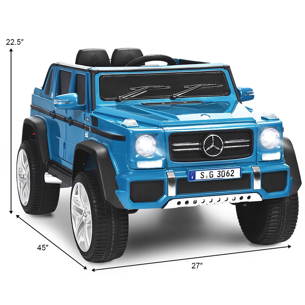 Blue 12V Electric Kids Ride On Car M87532