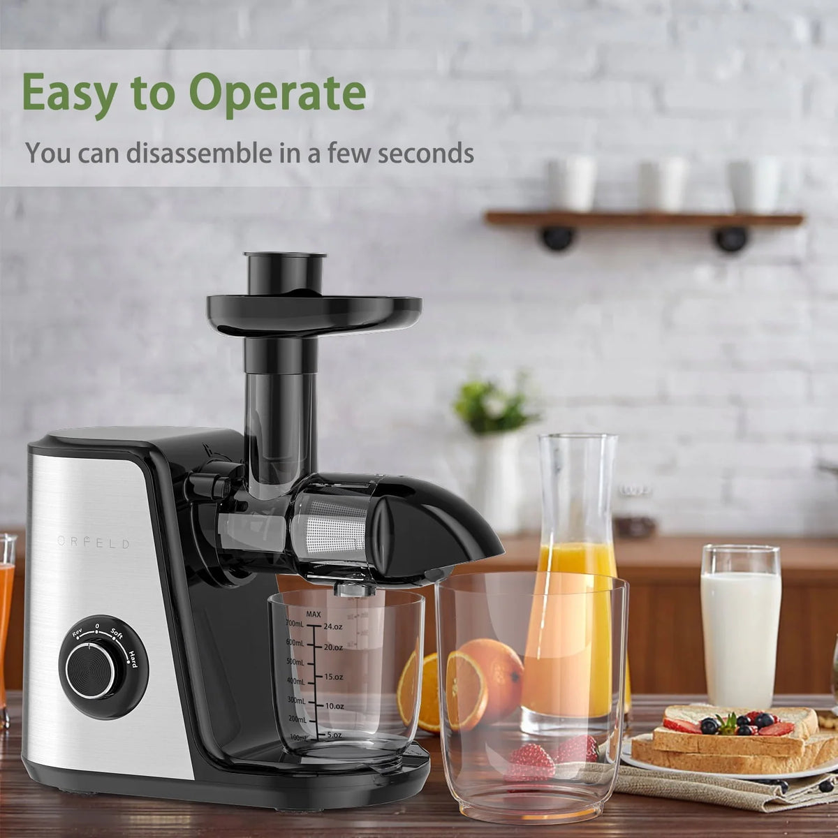 150W Masticating Juicer X7230