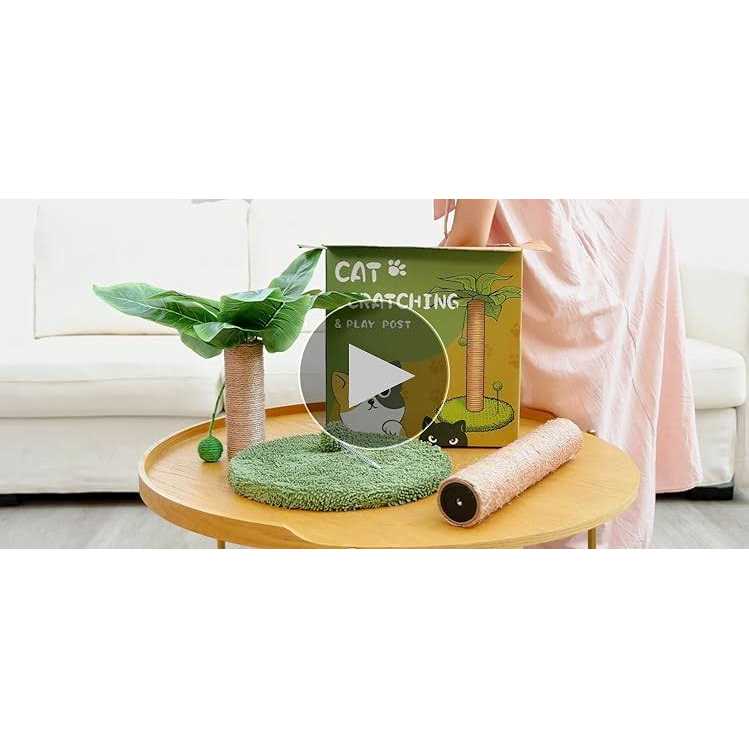 26 Cat Scratching Post with Sisal Rope W48774