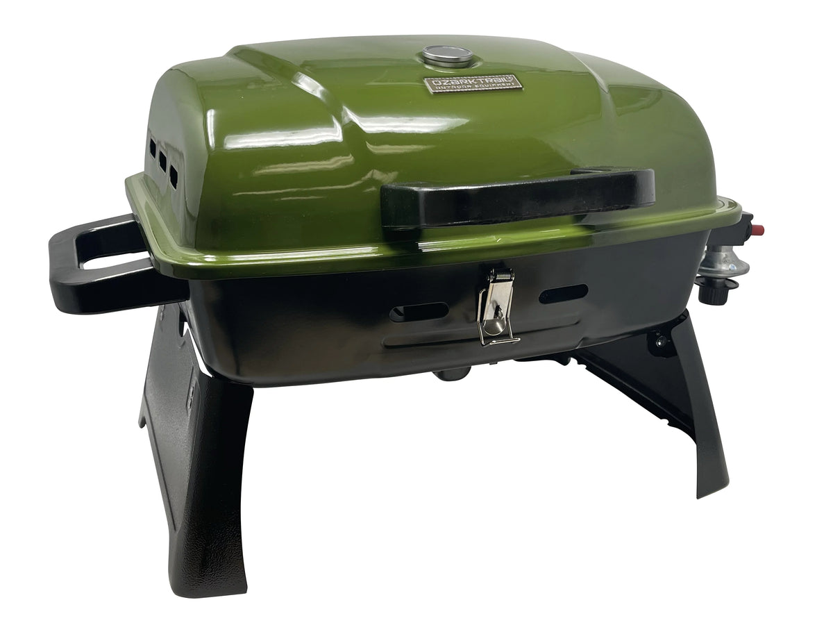 Portable 1 Burner Propane Grill with Griddle Plate C739