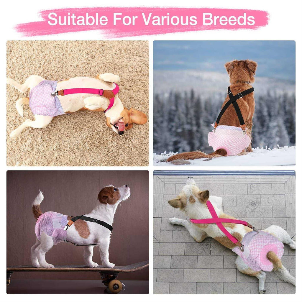 2 Pieces Dog Diaper Suspenders L32637