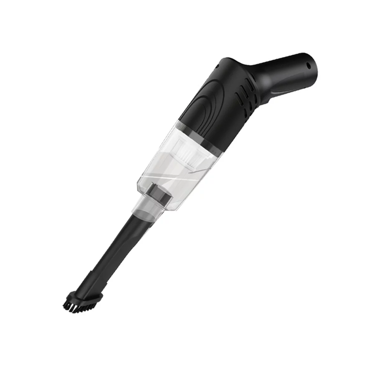 3 in 1 Portable Rechargeable Handheld Car Vacuum Cleaner Black Y88871