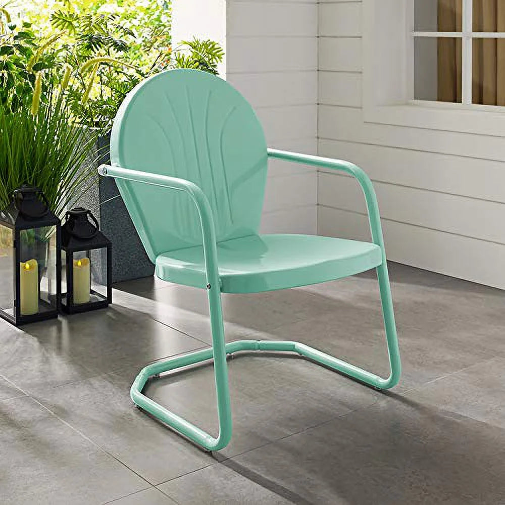 Aqua Metal Outdoor Chair Q5345