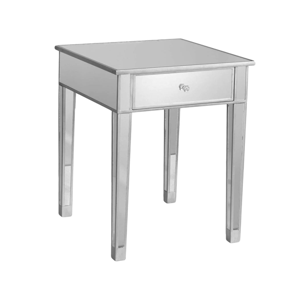 Freestanding Mirrored Accent Table B182852