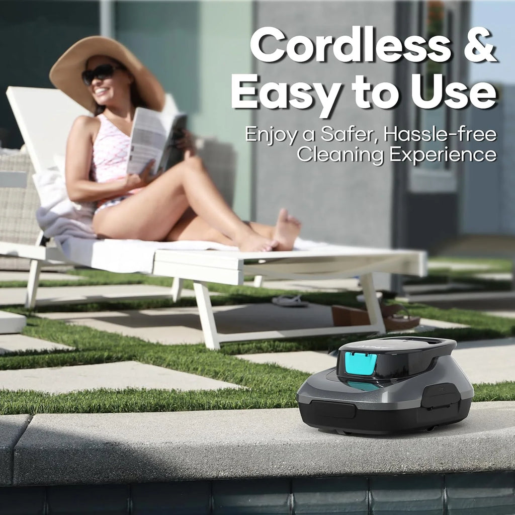 Cordless Robotic Pool Cleaner F658269