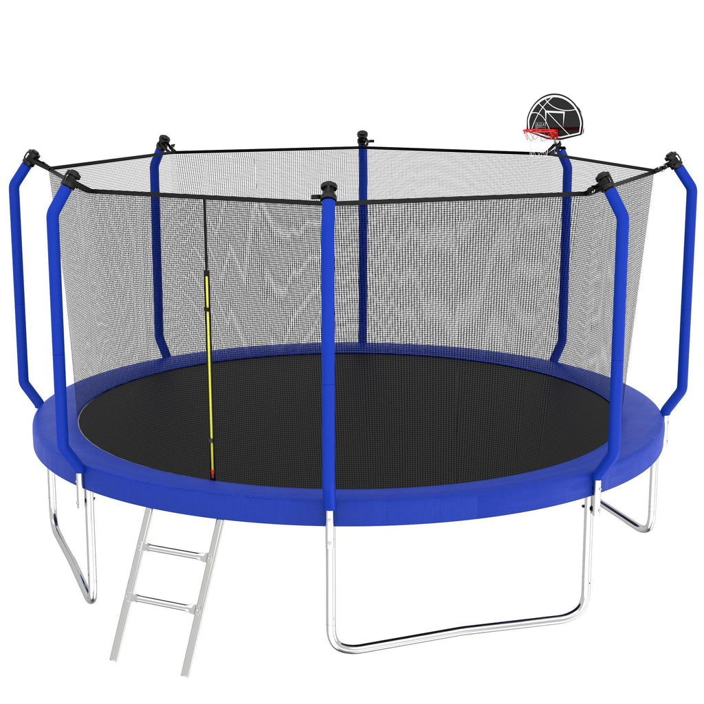 12FT Round Trampoline with Enclosure M877292